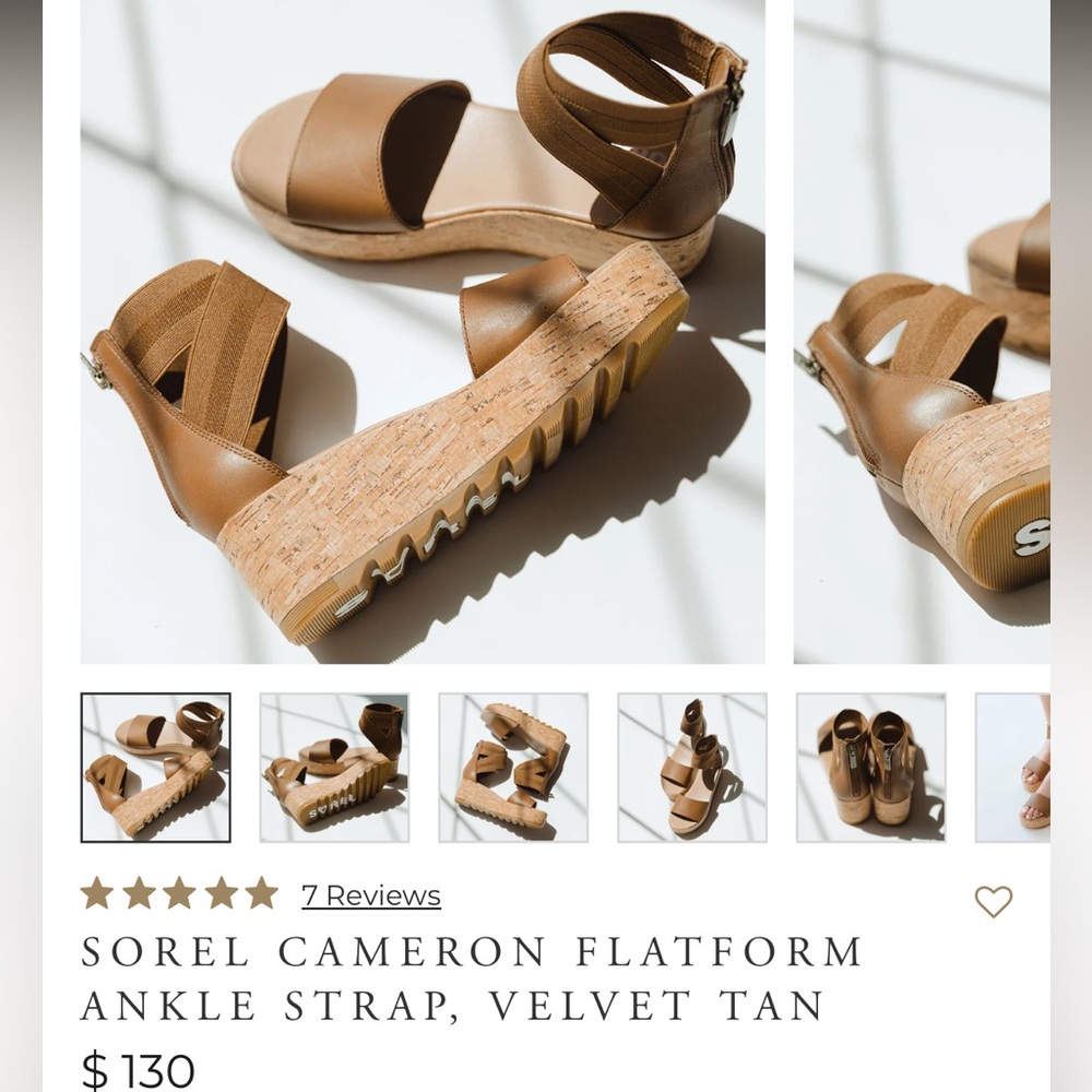 Sorel Cameron Sandals, women’s size 11
